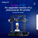 Creality Ender-3 V2 3D Printer - Product Front Upgrade