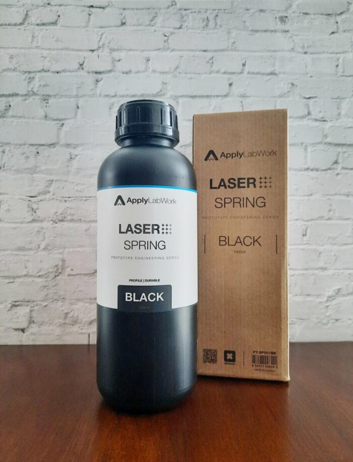 ApplyLabWork Laser Spring Black Product Front Box