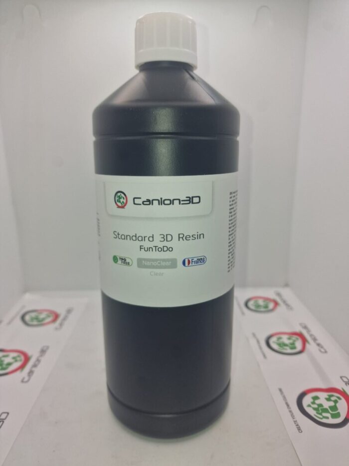 Canion3D Nano Clear 3D Printing Resin for LCD/MSLA printers.